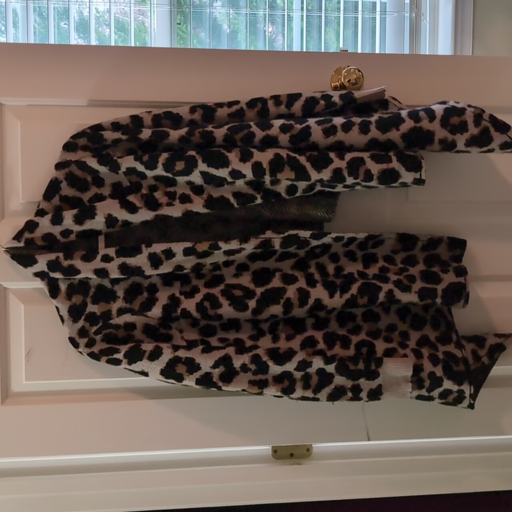 NWOT Zadig et Voltaire Leo cashmere waterfall cardigan sz small